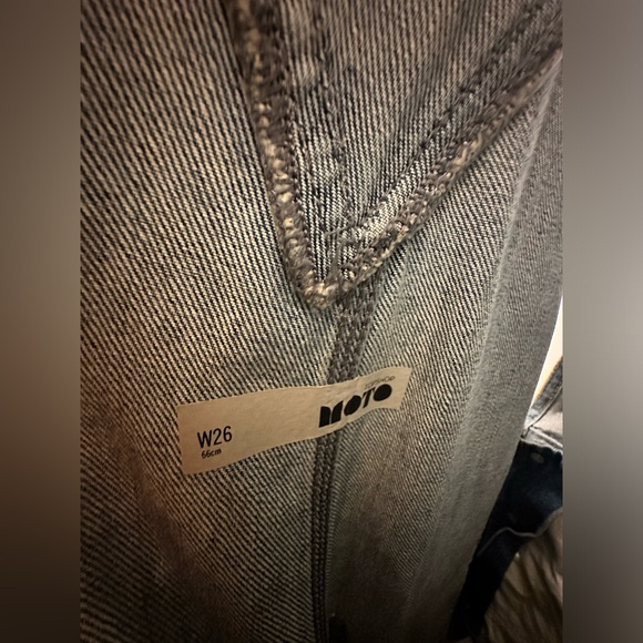 Topshop Moto Overalls W Size 26 - Picture 2 of 11